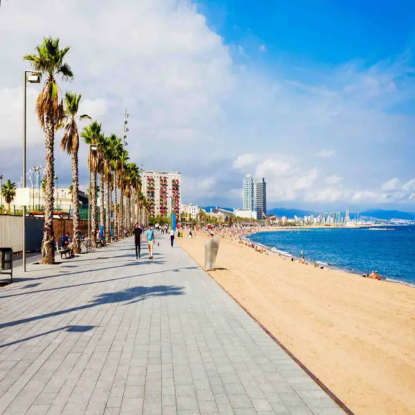 Barcelona Beaches for vacation